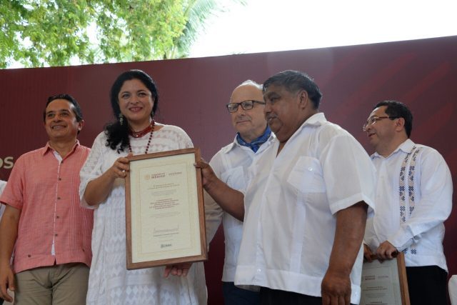 Entrega SC reconocimiento como ZMH al poblado de Tihosuco Tihosuco significa cinco rumbos en lengua maya.