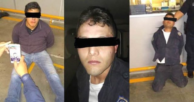 Detienen a tres presuntos asaltantes de tienda de conveniencia en Ecatepec