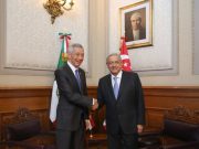 Se reúne AMLO con ministro de Singapur