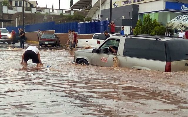Por lluvias, suspenden clases en 42 municipios de Sonora