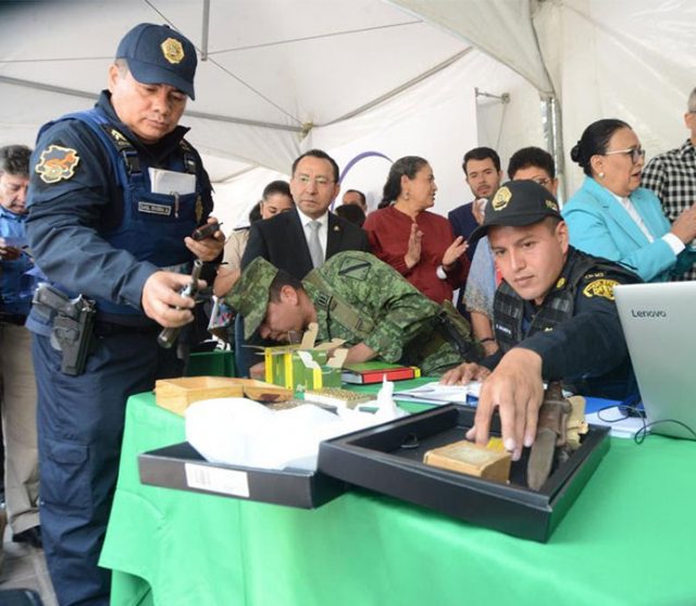 Evaluará ONU programa «Sí al desarme, sí a la paz» De enero a la fecha se han recibido más de 4 mil armas y cerca de 900 mil cartuchos de diferentes calibres
