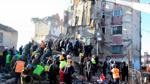 Terremoto en Albania deja casi 30 muertos