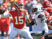 Chiefs y Chargers en busca de la postemporada en el Estadio Azteca