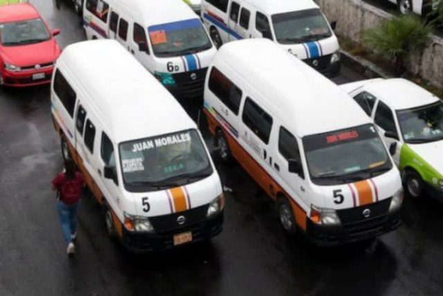 Transporte público ineficiente: organizaciones civiles