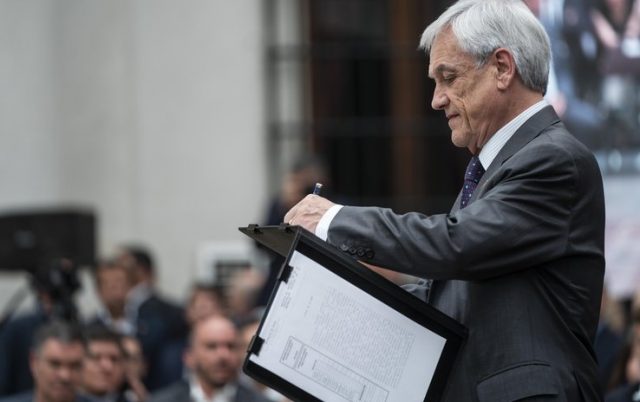 Chile decidirá en 2020 si quiere o no una nueva Constitución