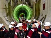 Tras 11 años de construcción inauguran Túnel Emisor Oriente