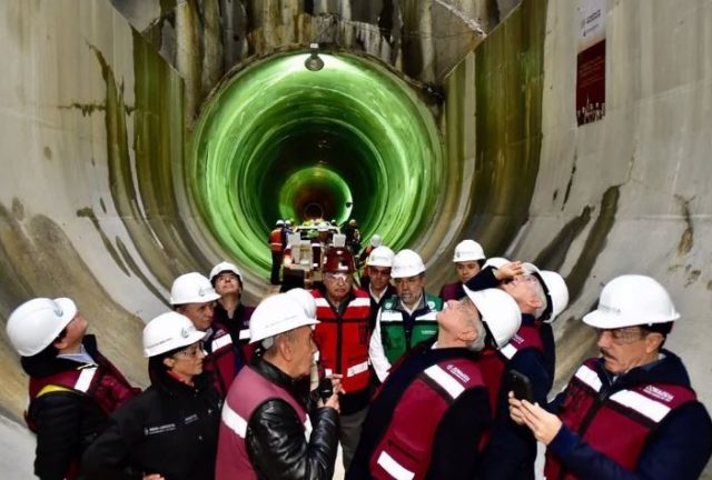 Tras 11 años de construcción inauguran Túnel Emisor Oriente