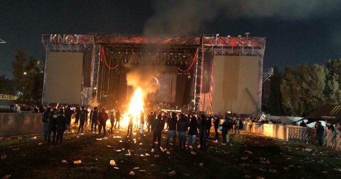 Sin embargo - Emprenden acciones legales contra alborotadores en el Knotfest