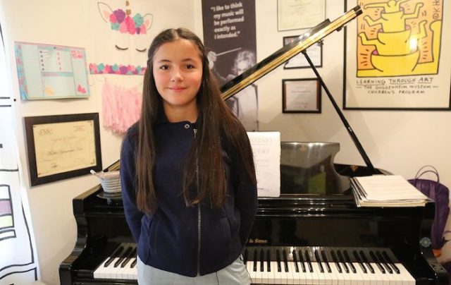 María Hanneman, la niña prodigio del piano, se presentará en la CDMX