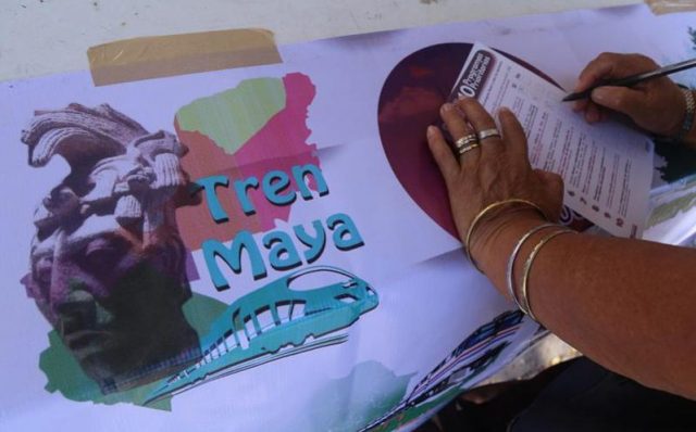 El fin de semana se realizará la consulta general sobre la construcción del Tren Maya