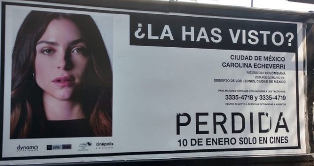 Director de «Perdida» ofrece disculpas por publicidad