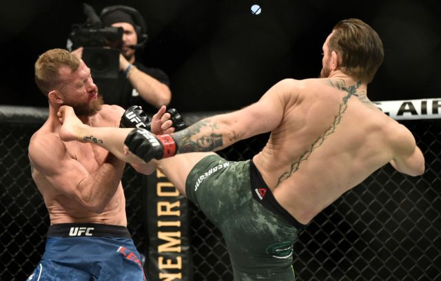 McGregor regresó con todo: en 40 segundos venció a su rival