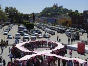 Protestan en Puebla por falta de tratamientos contra el cáncer Poblanerias - Protestan en Puebla por falta de tratamientos contra el cáncer