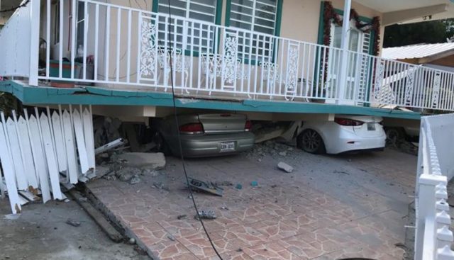 Muere hombre de 73 años tras segundo terremoto en Puerto Rico