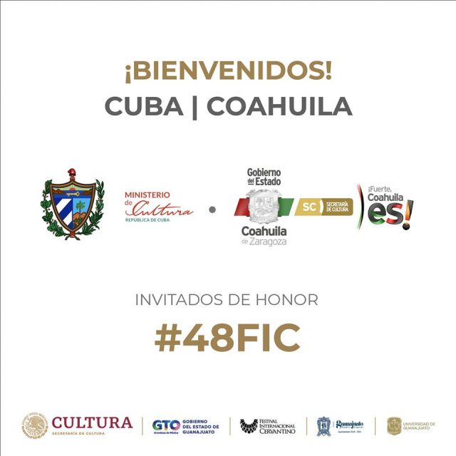 Cuba y Coahuila estarán presentes en el Festival Internacional Cervantino 2020