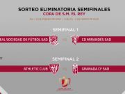 Listas las semifinales de la Copa del Rey