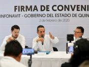 Celebran Gobierno de Quintana Roo e INFONAVIT acuerdo a favor de la vivienda