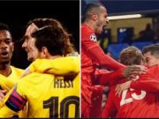 Bayern sale con ventaja de Inglaterra, Barça empata en Italia