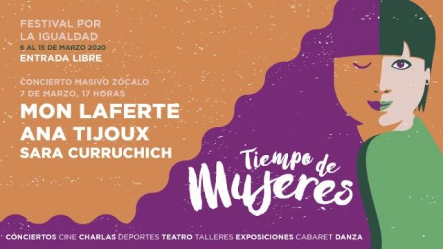 Todo listo para el Festival Tiempo de Mujeres en la CDMX