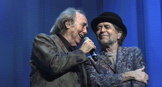 Reportan estable la salud de Joaquín Sabina tras caída en escenario de Madrid