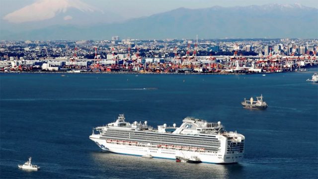 Confirman 41 nuevos contagios de coronavirus a bordo del Diamond Princess