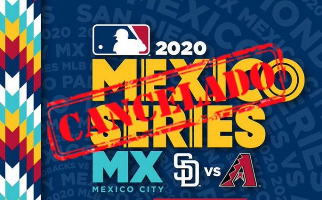 MLB cancela la México Series