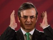 Ebrard anuncia cierre de frontera México-EUA