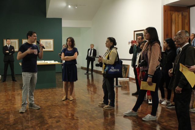 Recrean exposición «Ocho jóvenes pintores» en el Museo Mural Diego Rivera