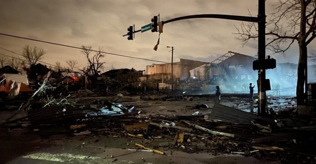 Tornados en Nashville cobraron la vida de 9 personas