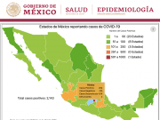 Edomex el segundo estado con más contagios de Covid-19