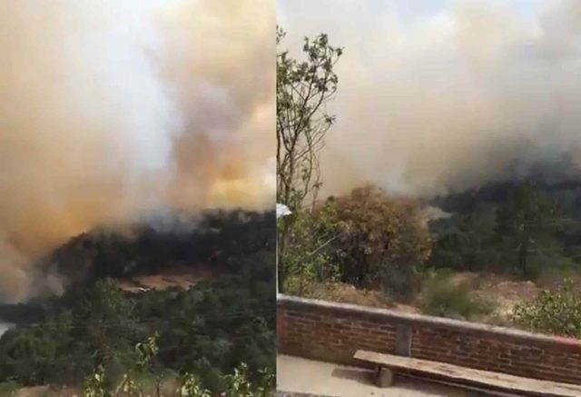 Apagan incendio en Nicolás Flores La Silla Rota