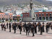 Músicos se manifiestan en plaza Juárez Criterio Hidalgo