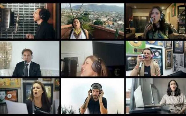 Famosos mexicanos se unen para canta “Resistiré” himno de la cuarentena