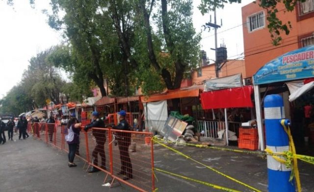 Implementan operativo en el mercado La Viga