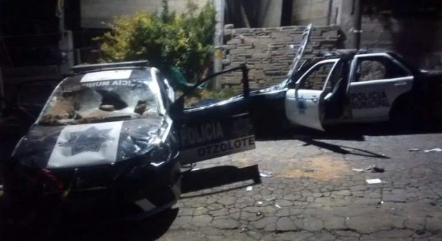 Queman patrullas sanitizantes en el Edomex El Economista