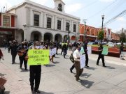 Músicos de Hidalgo se manifiestan para exigir apoyos y despensas El sol de Hidalgo