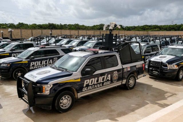 Entregan 70 patrullas equipadas a la Policía Quintana Roo Quinta Fuerza