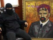 Autor del cuadro de Madero reprueba las pintas feministas SDP