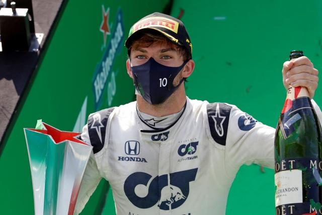 Pierre Gasly se lleva el GP de Italia El tiempo
