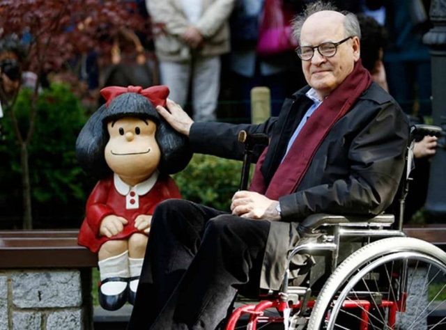 Murió Quino, creador de Mafalda Le Chat Magazine