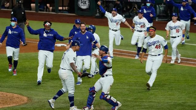 Los Dodgers son campeones de la Serie Mundial Récord