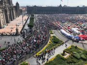 Frena levanta su plantón del Zócalo luego de 52 días Noticias Perfil