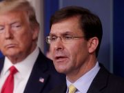 Trump despidió a su secretario de Defensa AS USA