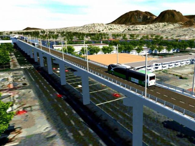 Obras del trolebús elevado tienen avance de 32%: Esteva