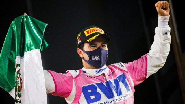 Checo Pérez gana su primer Gran Premio