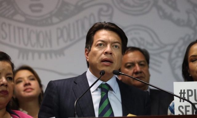 Mario Delgado se reunió con ganadores de encuestas a gobernador