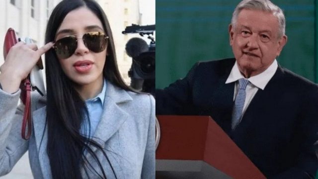 «Esposa del Chapo podría dar información contra García Luna»: AMLO
