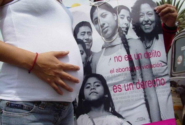 Despenalizan aborto hasta los cinco meses de embarazo en caso de violación sexual