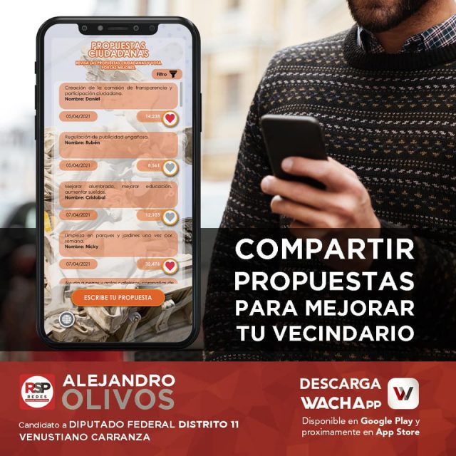 Alejandro Olivos: la propuesta innovadora y tecnológica de hacer una nueva política