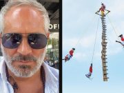 Arath de la Torre se burla de los Voladores de Papantla